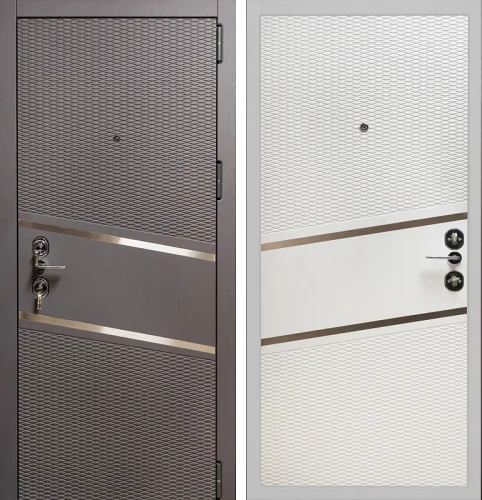 Дверь для коттеджа с терморазрывом Аляска №73