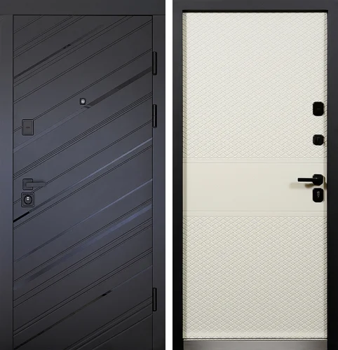 Входная дверь для частного дома утепленная №123