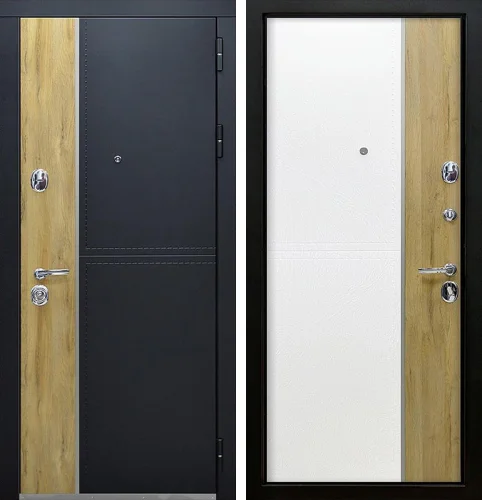 Современная входная дверь в дом №36 размером 900x2000 мм