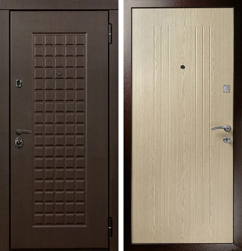 Дверь металлическая 800х2000 №67 с замками KALE