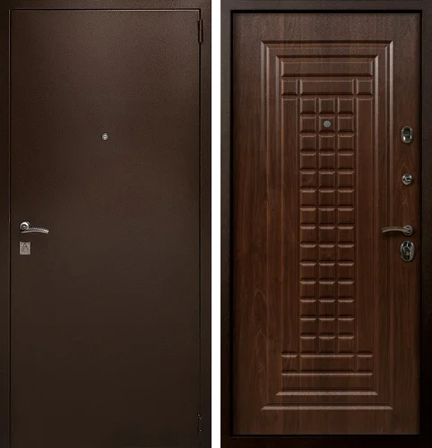 Металлическая дверь с напылением №25