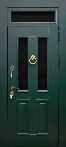 Входная дверь с верхним стеклом №41