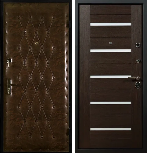 Виниловая дверь входная №4