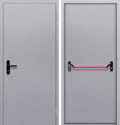 Дверной блок металлический противопожарный однопольный №8