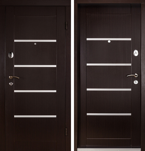 Дверь входная металлическая с шумоизоляцией №2