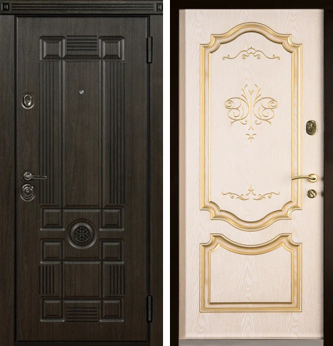 Дверь входная металлическая для частного дома №60