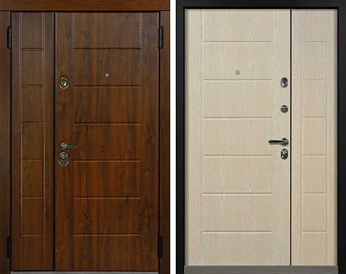 Широкая входная дверь в квартиру №12