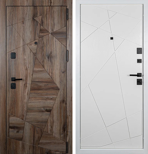 Входная металлическая дверь с терморазрывом 3К №133