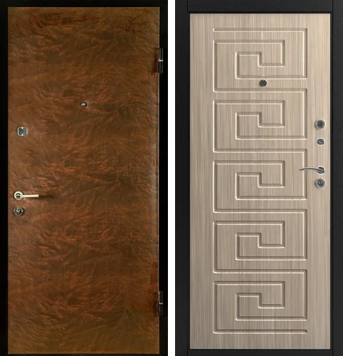 Металлическая дверь на дачу №6