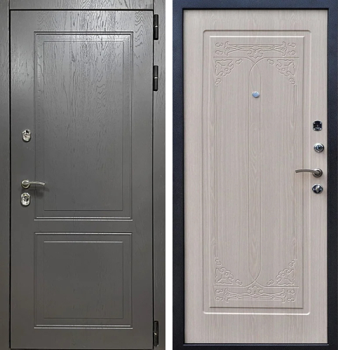 Дверь в коттедж входная с терморазрывом №55 размером 860x2050 мм