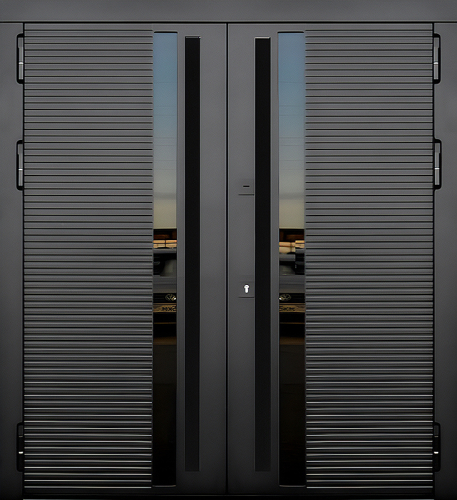 Входная дверь из двух полотен №37