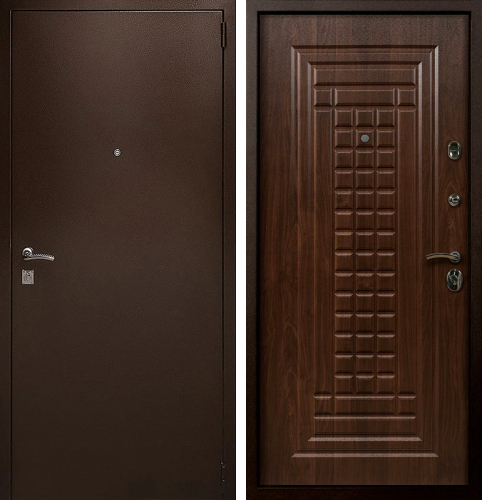 Металлическая дверь с напылением №25