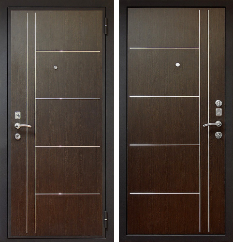 Металлическая дверь в квартиру №29 размером 960x2050 мм