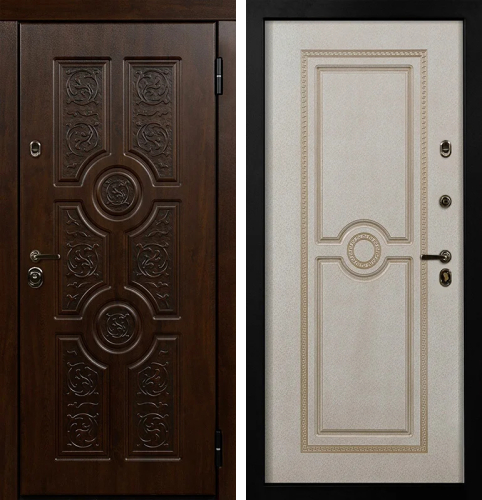 Утепленная входная дверь с терморазрывом №20