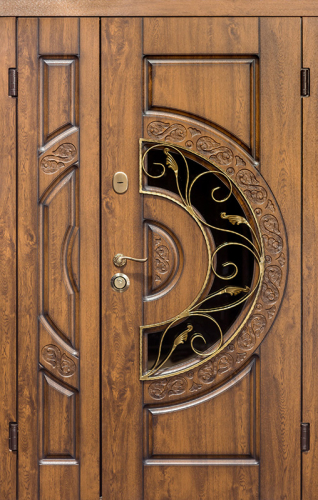 Дверь из массива сосны неокрашенная №28