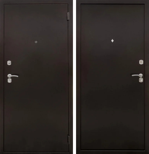 Входная дверь с порошковым напылением с двух сторон №45