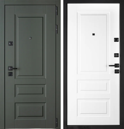 Дверь металлическая с терморазрывом термо №136