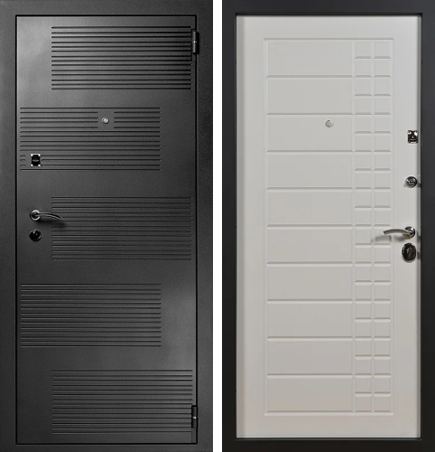 Дверь металлическая графит №62