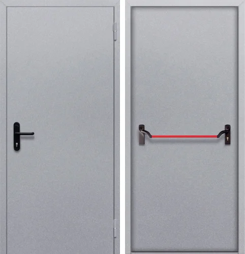 Дверной блок металлический противопожарный однопольный №8