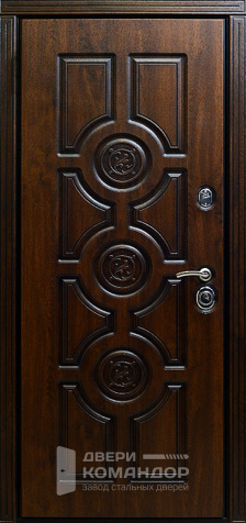 Дверь из массива дуба №14 размером 960x2050 мм - внутренняя сторона