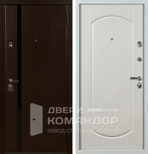 Дверь шумоизоляционная входная металлическая №24 размером 960x2050 мм