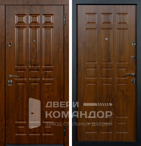 Дверь входная в дом утепленная с терморазрывом №9 размером 960x2050 мм