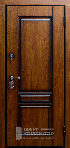 Дверь входная деревянная утепленная №10 - наружная сторона