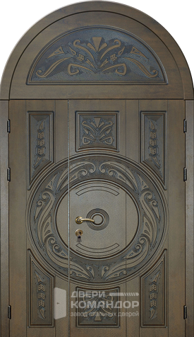 Арочная дверь в дом №46 - наружная сторона