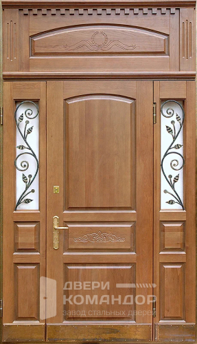 Дверь входная металлическая высокая №3 с замками CISA