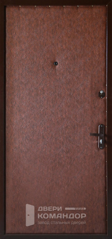 Дверь металлическая эконом №3 - внутренняя сторона