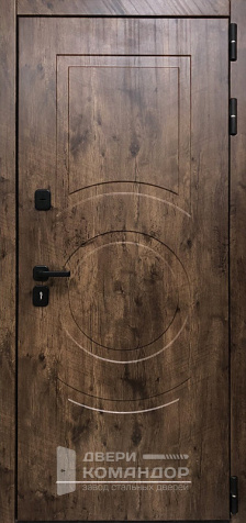 Входная дверь открытие во внутрь №84 с замками CISA - наружная сторона