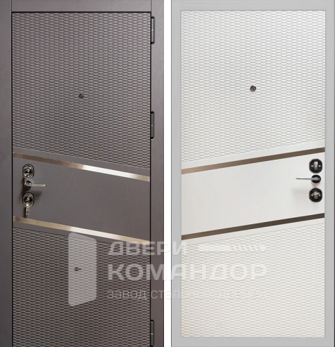 Дверь для коттеджа с терморазрывом Аляска №73 размером 860x2050 мм