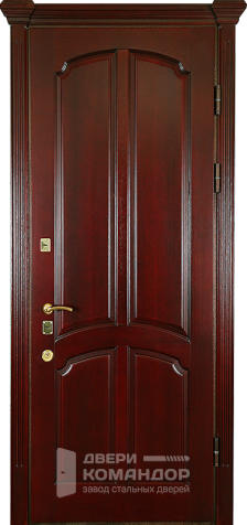 Дверь из массива дерева №1 - наружная сторона