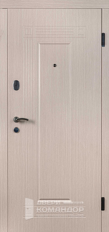 Белый ясень входная дверь №50 размером 960x2050 мм - наружная сторона