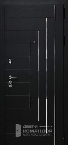 Утепленная дверь для загородного дома №72 размером 960x2050 мм - наружная сторона