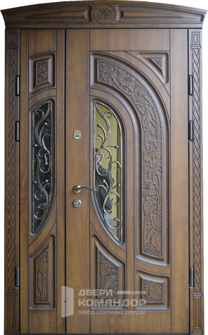 Утепленная дверь из массива №13 - наружная сторона