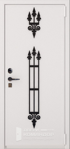 Дверь в дачный дом №1 - наружная сторона