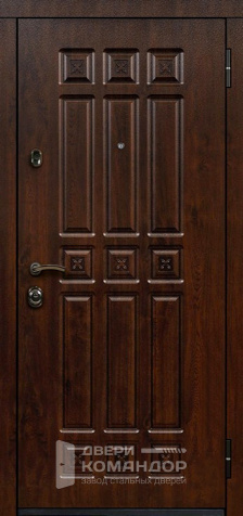 Входная дверь в деревянный дом №21 размером 900x2000 мм - наружная сторона