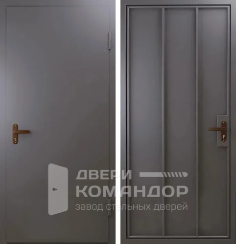 Дверь скелет металлическая №1