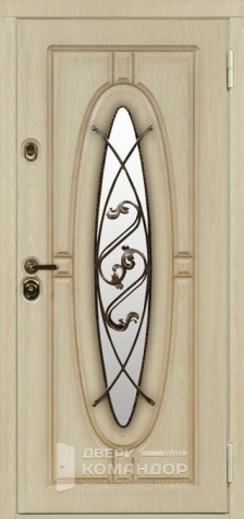 Входная дверь с окном №6 - наружная сторона