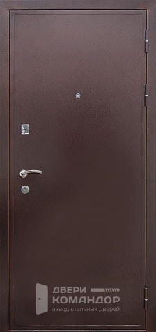 Наружная дверь в квартиру №39 размером 860x2050 мм - наружная сторона