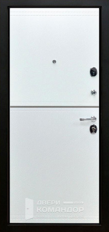 Дверь входная металлическая утепленная для квартиры шумоизоляционная №37 с замками KALE - внутренняя сторона