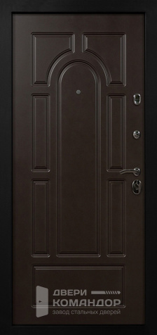 Термостойкая дверь входная металлическая уличная №28 - внутренняя сторона