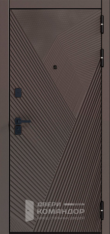 Дверь с терморазрывом с МДФ №115 - наружная сторона