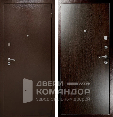 Уличная дверь эконом №23 размером 860x2050 мм