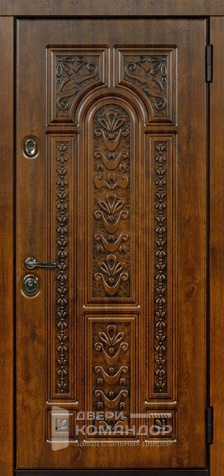 Входная дверь в дом с терморазрывом №34 размером 860x2050 мм - наружная сторона