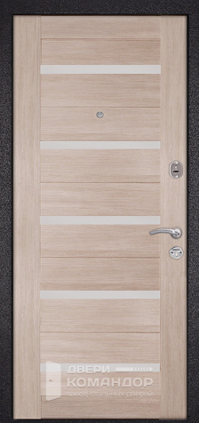 Кованая входная дверь №15 - внутренняя сторона