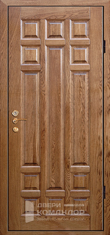 Входная дверь в брусовой дом размером 900x2000 мм - наружная сторона