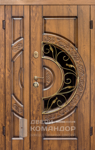 Дверь из массива сосны неокрашенная №28