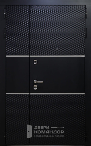 Дверь входная двухстворчатая металлическая №31 - наружная сторона